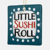 Little Sushi Roll Ornament (Links)