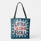 Little Sushi Roll Tote Bag Tasche (Rückseite)