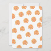 Little Süsse Baby Duwer Greenery Gender Neutral I Einladung (Rückseite)