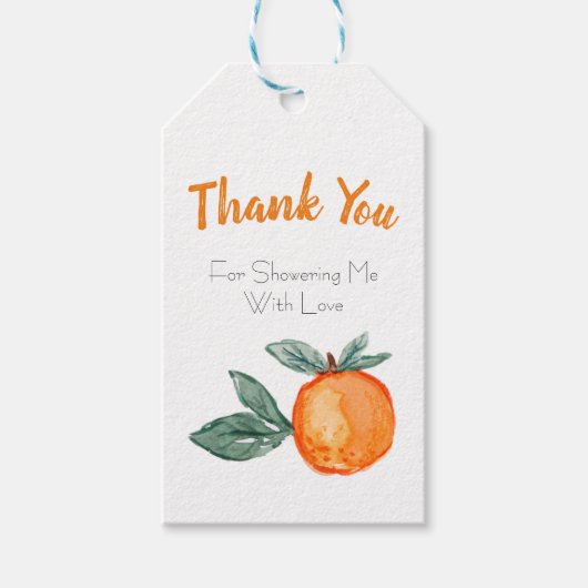 Little Süsse Danke Hang Tag Geschenkanhänger (Vorderseite)