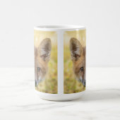 Little Süsse Fox Portrait Kaffeetasse (Mittel)