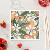 Little Süsse Paper Napkins Citrus Napkins Serviette (Beispiel)