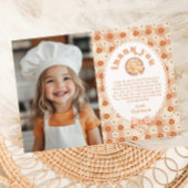 Little Süsse Pie Birthday Foto Danke Karte