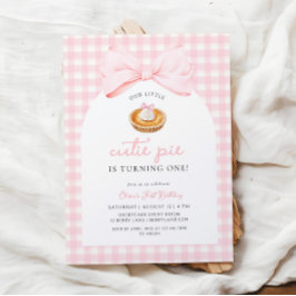 Little Süsse Pie Coquette Zum Geburtstag Einladung