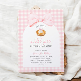 Little Süsse Pie Coquette Zum Geburtstag Einladung
