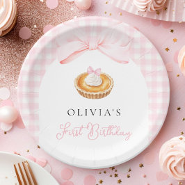 Little Süsse Pie Coquette Zum Geburtstag Pappteller