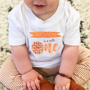 Little Süsse Pie Herbst 1. Geburtstag Baby T-shirt
