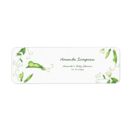 Little Sweet Pea Baby Shower Thank You