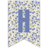 Little Sweet Pea Floral Happy Birthday Wimpelkette (Erste Fahne)