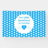 Little Sweetheart 1. Geburtstag Banner (Horizontal)