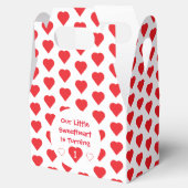Little Sweetheart 1. Geburtstag Geschenkschachtel (Geöffnet)