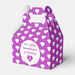 Little Sweetheart 2. Geburtstag Geschenkschachtel