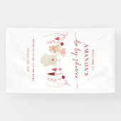 Little Sweetheart Baby Dusche Begrüßungsbanner Banner (Horizontal)