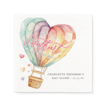 Little Sweetheart Baby Shower Napkin
