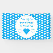 Little Sweetheart Birthday Banner (Horizontal)