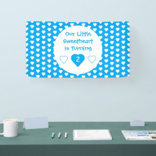 Little Sweetheart Birthday Banner