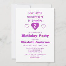 Little Sweetheart Birthday