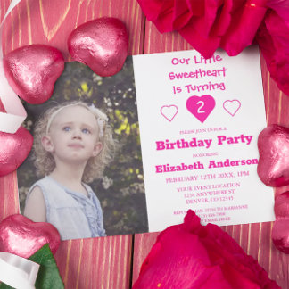 Little Sweetheart Birthday Einladung