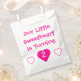 Little Sweetheart Birthday Geschenktütchen
