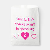 Little Sweetheart Birthday Geschenktütchen (Vorderseite)