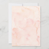 Little Sweetheart Boho Hearts Baby Shower Einladung (Rückseite)