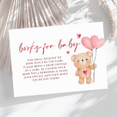Little Sweetheart Books for Baby Girl Baby Shower Begleitkarte