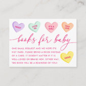 Little Sweetheart Candy Hearts Books for Baby Begleitkarte (Vorderseite)