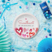 Little Sweetheart Februar Party Pappteller (Party)