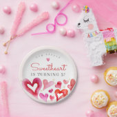 Little Sweetheart Februar Party Pappteller (Party)