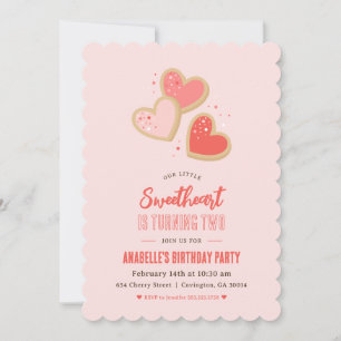 Little Sweetheart Kindergeburtstag Party Einladung