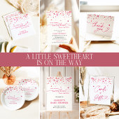 Little Sweetheart Mimosa Bar Baby Duschzeichen Poster