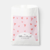 Little Sweetheart Pink Peach Herzen 1. Geschenktütchen (Vorderseite)