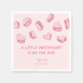Little Sweetheart Valentine Baby Dusche Napkins Serviette