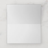 Little Sweetheart Valentine Baby Shower Folded  Platzkarte (Innenseite Aufgefaltet)