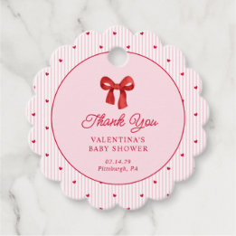 Little Sweetheart Valentine Coquette Geschenkanhänger