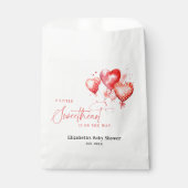 Little Sweetheart Valentine Day Moderne Babydusche Geschenktütchen (Vorderseite)