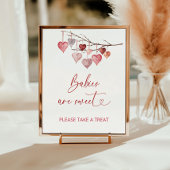 Little Sweetheart Valentines Babies sind süß Poster