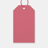 Little Sweetheart Valentines Baby Dusche Geschenkanhänger (Rückseite)