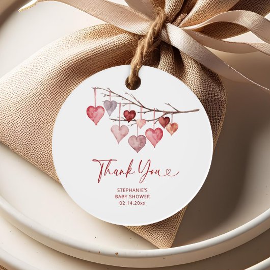 Little Sweetheart Valentines Baby Dusche Geschenkanhänger