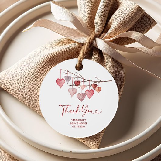 Little Sweetheart Valentines Baby Dusche Geschenkanhänger