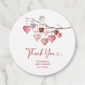 Little Sweetheart Valentines Baby Dusche Geschenkanhänger (Vorderseite)