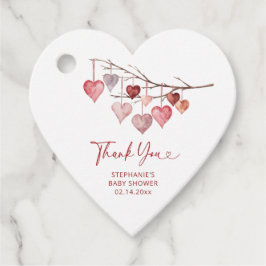 Little Sweetheart Valentines Baby Dusche Geschenkanhänger