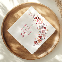 Little Sweetheart Valentines Baby Dusche Serviette