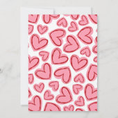 Little Sweetheart Valentine's Baby Shower Pink (Rückseite)
