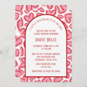 Little Sweetheart Valentine's Baby Shower Pink (Vorne/Hinten)