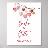 Little Sweetheart Valentines Bücher und Geschenke Poster (Vorne)