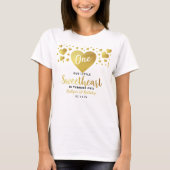 Little Sweetheart Valentine's Day Any Age Birthday T-Shirt (Vorderseite)
