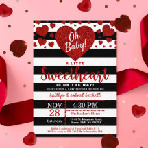 Little Sweetheart Valentine's Day Baby Shower