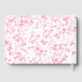 Little Sweetheart Valentine's Day Baby Shower Gästebuch (Rückseite)