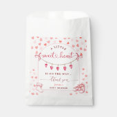 Little Sweetheart Valentine's Day Baby Shower Geschenktütchen (Vorderseite)